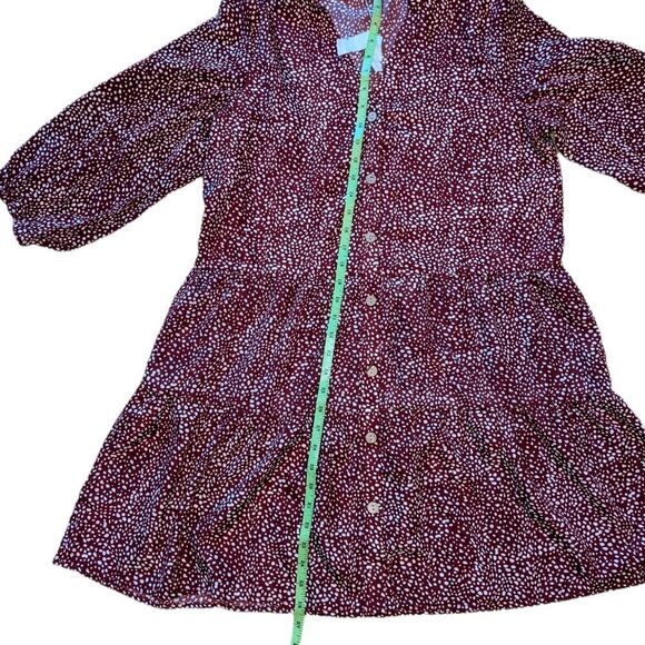 🛍️ Red & White Vintage Inspired Dress Nwt - Picture 3 of 5